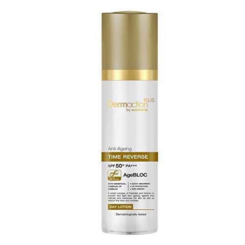 Dermaction Plus Anti-Ageing Time Reverse SPF 50+ PA+++ Day Lotion 50ml.