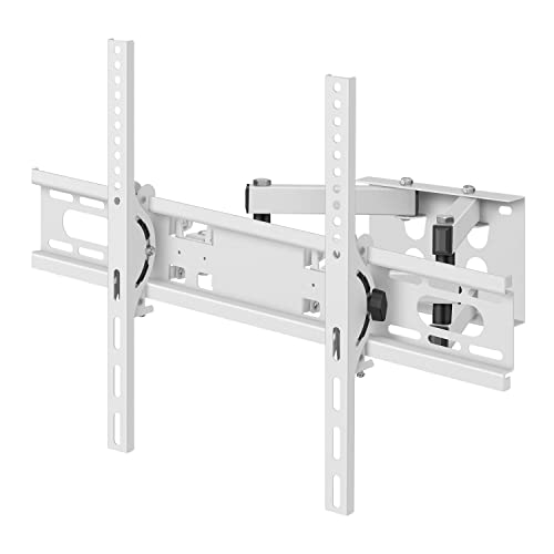Soportes Para Pantallas, Home Improvement STEREN Soporte para Pantallas de 32in a 83in, con Doble Brazo articulado, Blanco