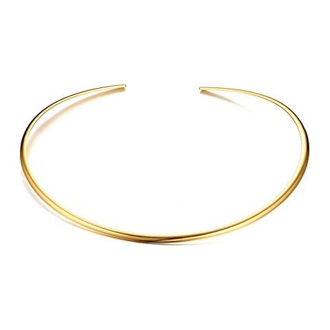 Stylish Stainless Steel Choker Necklace for Women Cover