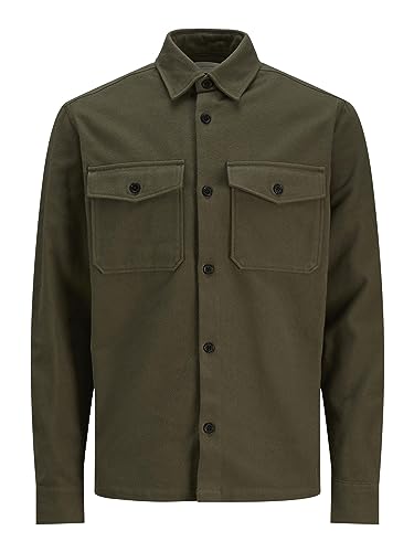 JACK & JONES Herren Langarm-Freizeithemd – Lässig, Bequem, Mit Brusttaschen