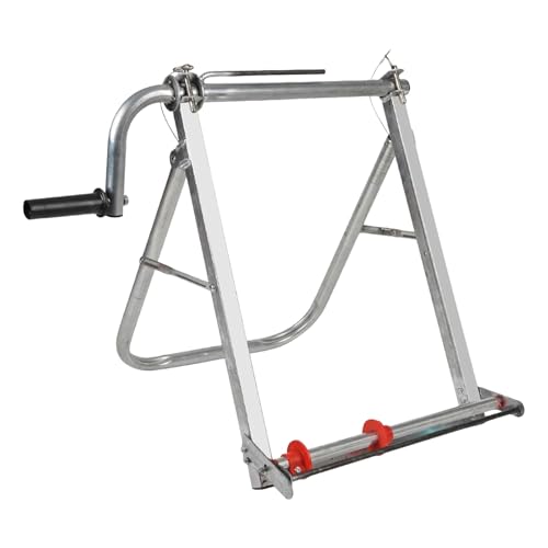 Enrouleur de tuyau robuste pour stockage des eaux 49x40cm