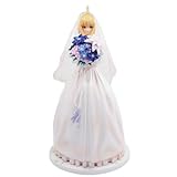 zboivfg Anime Figure Statue Saber 10Th Royal Wedding Dress Ver.Figure Removable Clothes Toy Doll Birthday Gift Action Figure 10.63inch(A)