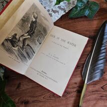 Amazon.co.jp: ゜+ 19世紀 洒落たフローラルイラスト付き表紙 赤 英国