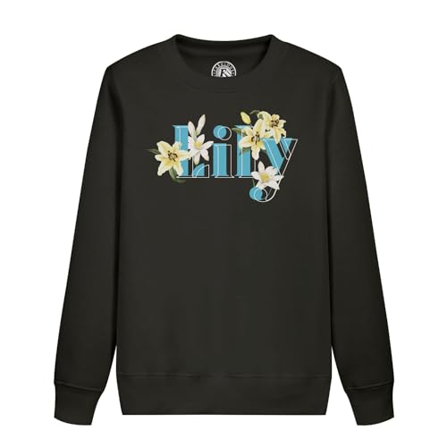 Sweatshirt enfant Lys Fleurs en coton bio pour le style quotidien des petits