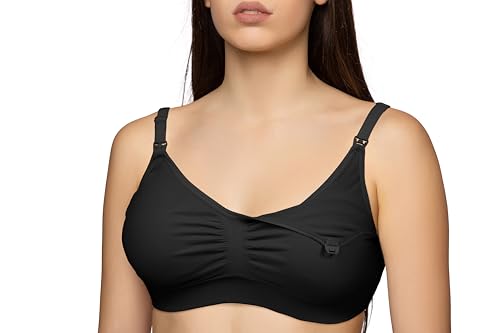 Image of NewMom Women's Lycra Non Padded Non-Wired Maternity Bra