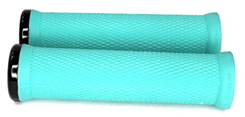 Odi Elite Motion Mtb Lock On Grips In Mint Spearmint - 130Mm - 7