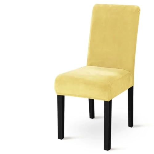 Funda elástica para silla de comedor protector de asiento de licra universal pack de 2 2