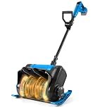 Cordless Snow Shovel Compatible with Makita 18V, Snow Removal Electric Snow Blower with Adjustable Front Handle, 30cm Width Hand Held Snow Shovel for Patio Deck Driveway (No Battery)
