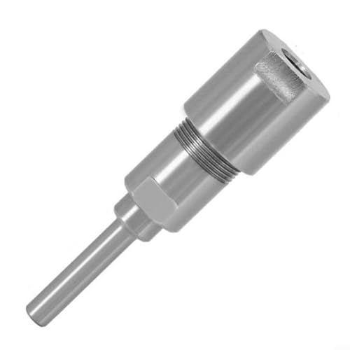 Feegow - Adaptateur de défonceuse pour défonceuse, rallonge de mandrin de 6 mm pour le travail du bois, acier au carbone (tige de 8 mm à 8 mm) - -5%