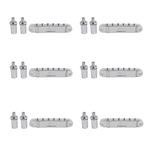Pont de selle à rouleau électrique argent Tune-O pour guitare électrique LP accastillage