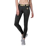 FOCO New Orleans Saints NFL Womens Team Color Static Leggings - S