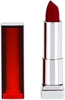 Maybelline New York Color Sensational Red Lipstick, Satin Lipstick, Very Cherry, 0.15 Ounce, Pack of 1