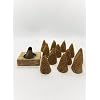 12 Palo Santo Cones with Wooden Burner