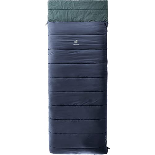 deuter Orbit SQ -5° Kunstfaser Schlafsack, ink-teal, Right Zip