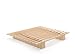 Produktbild Tojo V Bett, buche LxBxH 190 x 90-172 x 23cm