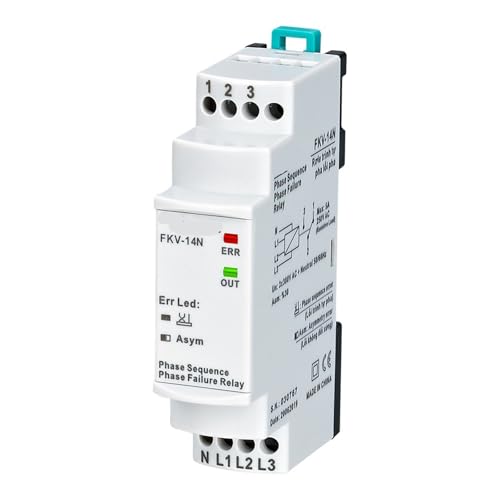 Relais de séquence de phase FKV-14N protège vos machines triphasées