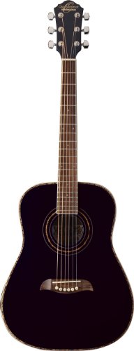 Oscar Schmidt �I�X�J�[�V���~�b�g OG1B 3/4 Size Dreadnought �A�R�[�X�e�B�b�N�M�^�[ (High Gloss Black) �A�R�[�X�e�B�b�N�M�^�[ �A�R�M �M�^�[ (���s�A��)