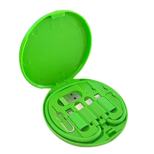 Estojo de armazenamento de cabo de dados multifuncional, organizador de cabos de carregamento portátil com divisórias para viagens