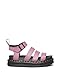 Dr. Martens Womens Blaire Sandal, Muted Purple Athena, 11
