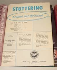 Hardcover Stuttering;: Learned and unlearned, Book