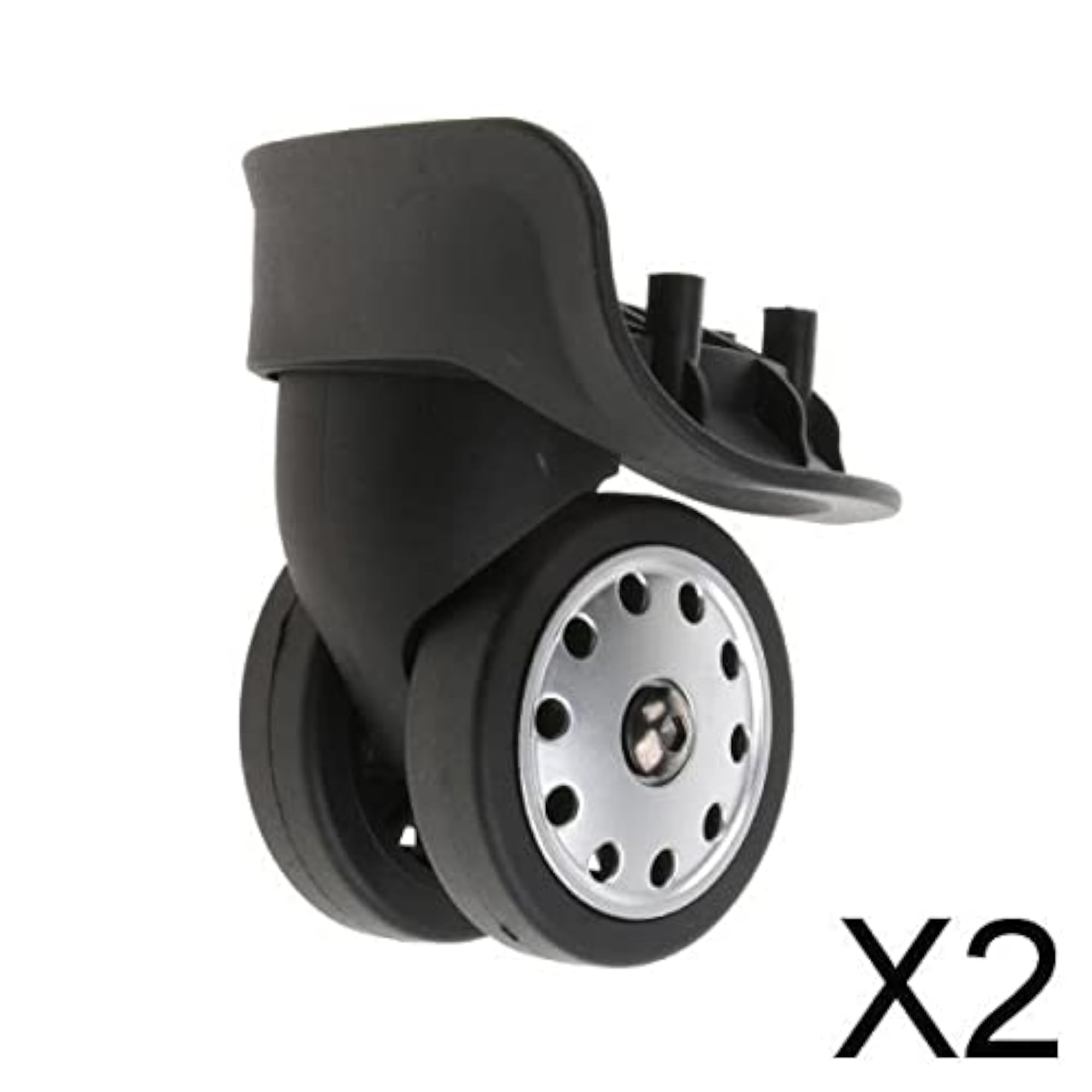 2xA88 Porous Wheel Suitcase Luggage Replacement Casters