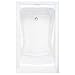 American Standard 2771V418C.020 Evolution Ever Clean Combo Massage System, 5-Inch by 36-Inch, White