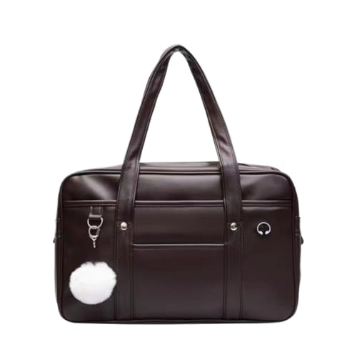 Japanese JK Uniform Handbag Brown