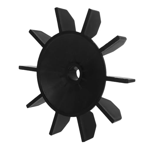 DOITOOL Ventilador Motor Compresor Aire Pequeño Abs Negro [repuesto] [disipación De Calor ] [compatible Bombas Pequeñas Industriales] [pieza Única] [uso Industrial y Construcción