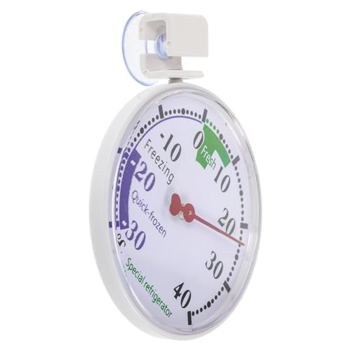 COLLBATH Plastic Refrigerator Freezer Thermometer Household Refrigerator Temperature Controller