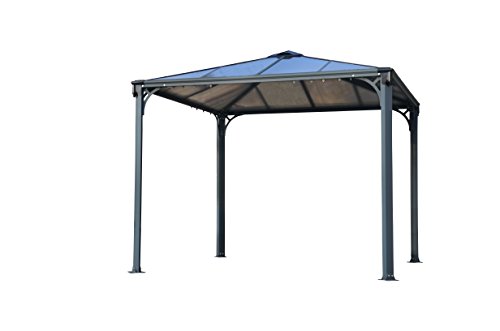 Palram Palermo 3000 Gazebo 10 x 10 Gray