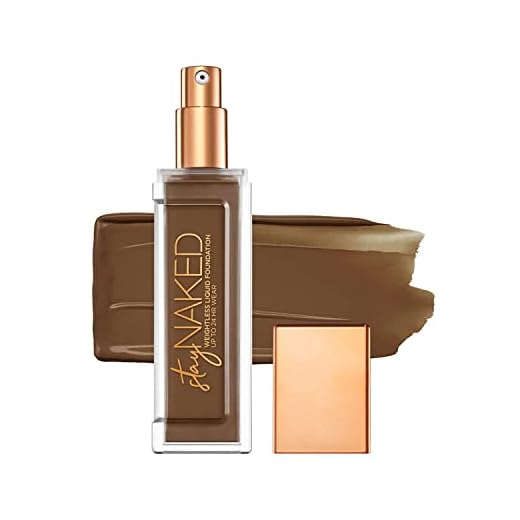 Urban Decay | Stay Naked Weightless Liquid | Foundation | Make Up | Wasserresistent | Mittlere Deckkraft | Vegan | Deep Neutral | Neutraler Unterton | 80 NN | 30 ml