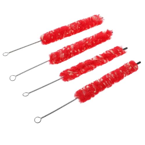 HEMOTON Absorbing Clarinet Brush Saxophone Cleaning Brush Clarinet Silk Swab Random Color