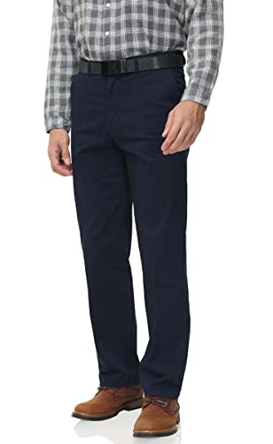 Soojun Men's Classic Fit Casual Stretch Khaki Pant Easy Flex Pants2