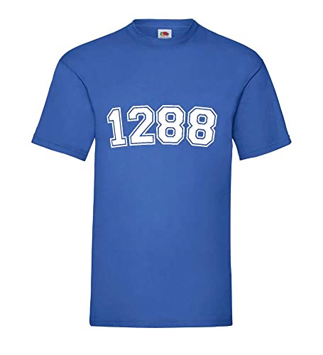 T-shirt homme bleu roi 1288 XXXL idéal pour vos sorties décontractées