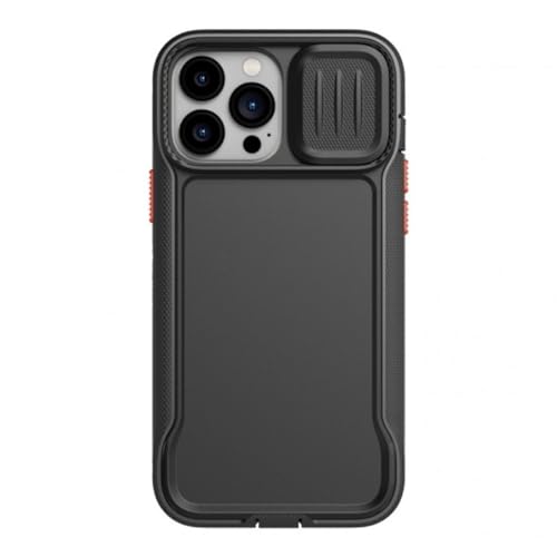 tech21 T21-8976 EVO MAX para iPhone 13 Pro MAX - Funda Ultra Protectora y Resistente con protección contra caídas múltiples de 20 pies, Color Gris Oscuro