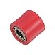 sourcing map Kettenrolle Riemen Scheibe Spanner 10mm Nylon Zylinder Schieberegler für Mini Motorrad Dirt Fahrrad Atv Go-Kart Schiebetür Bewässerung Ausrüstung Rot