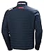 Helly-Hansen Crew Insulator Jacket 2.0 Men Lightweight Warm Sailing Jacket, Water Resistant Windproof Primaloft Insulation, Black, 597 Navy - Medium