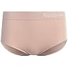 Reebok-Womens-Underwear--Seamless-High-Waist-Brief-Panties-4-Pack Reebok Women’s Underwear – Seamless High Waist Brief Panties (4 Pack), Size Medium, Pink/Green/Tan/Grey