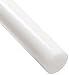 Tige rond en polyéthylène haute densité, Translucide Blanc 30 mm de diamètre x 300 mm de long Grade A PE 500