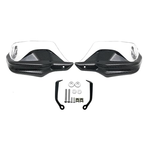 Garde main moto pour CFMOTO 650MT et 400MT kit pare-brise transparent carbone