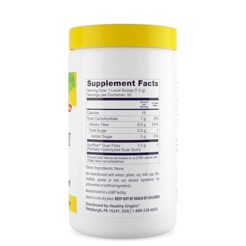 Healthy Origins Healthy Fiber (All Natural, Non-GMO, Gluten Free, Digestive Support, Prebiotic), 7.9 Ounce - Image 4