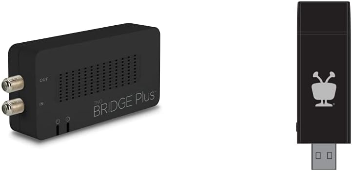 TiVo Bridge Plus, Moca 2.0 Adapter| DVR, Streaming Video, ECB6200TIVO,Black