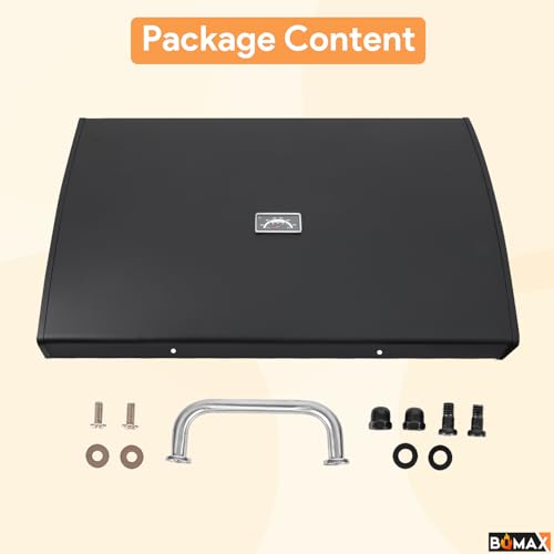 Griddle Lid for Blackstone 28\" Omnivore 2287 2206 1517(2024 Model), 5857 Griddle Hard Cover for 28 Inch Blackstone Griddle Lid, Griddle Hood Flat Top Grill Cover 28 Inch Lid - Thumbnail 6