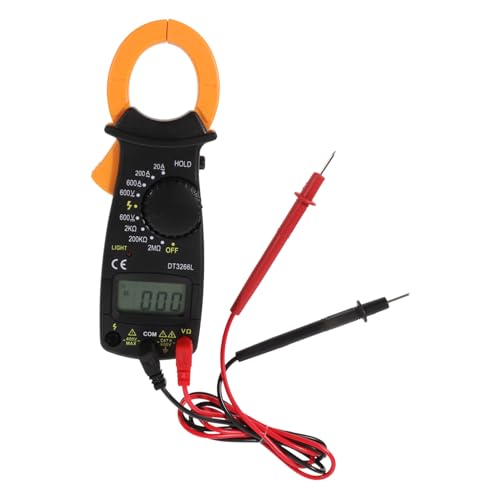 Ampèremètre AC DC précis avec testeur de mesure et voltmètre complet