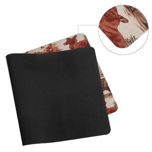 Animal Wilderness Bear Deer Pad para Escritorio Grande miniatura 7
