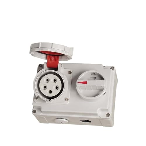 Evite cortocircuitos con el enchufe de enclavamiento mecánico IP67 de superficie 16A 3