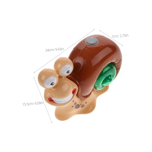 BRIGHTFUFU Cartoon Snail Water Sprinkler for Outdoor Summer Play Rotating Spray Garden Sprinkler for Boys Backyard Fun Safe Material Water