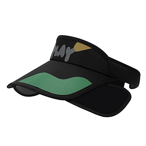 Clakllie Outdoor Sport Hat Ultra-Light Wide Brim Sun Visor for Kids Adjustable Cap for Golf Hiking Summer Beach Cap3