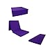 D&D Futon Furniture Purple Shikibuton Trifold Foam Beds 3