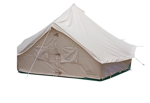 Carpa Campamento 4 Estaciones Yurt 3 Personas Beige miniatura 1